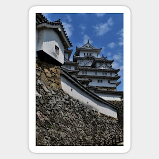 Walkway to the Himeji Castle Sticker